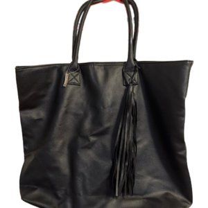 NWT - Chico's Black Tassel Tote
